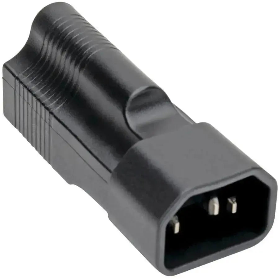 EATON Tripp Lite Computer Power Cord Adapter 10A 125V NEMA 5-15R to C14 Black - 1 x IEC 60320 C14 Male, 1 x NEMA 5-15R Female - 125 V AC / 15 A - P002-000