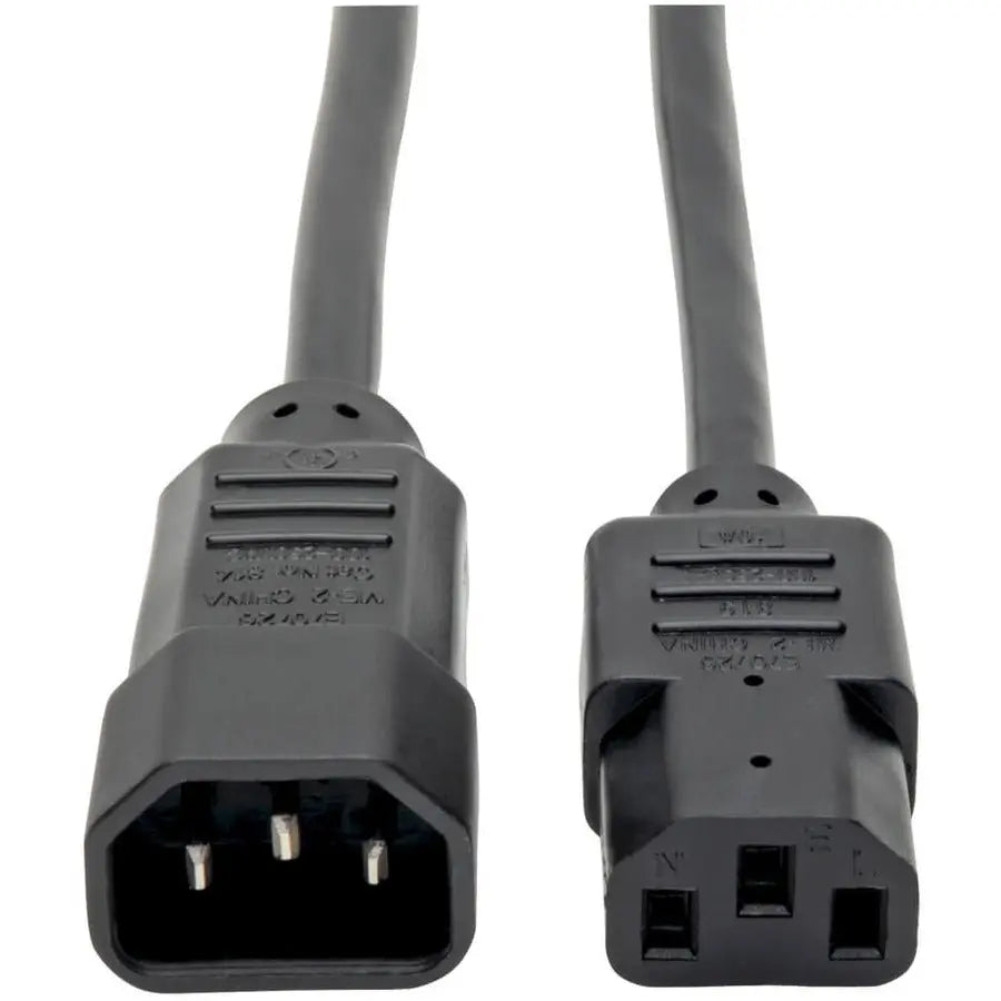 EATON Tripp Lite Computer Power Extension Cord 10A 18AWG C14 to C13 5 Pack 2' 2ft - 10A, 18AWG (IEC-320-C14 to IEC-320-C13) - P004-002-5