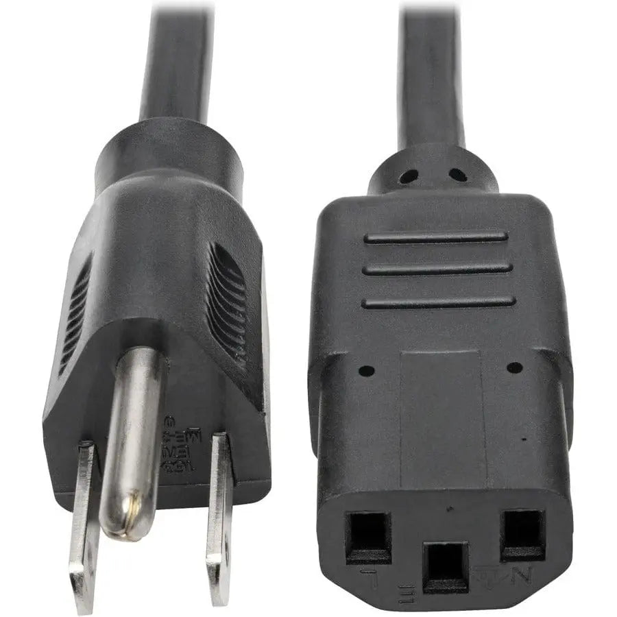 Tripp Lite Computer Power Extension Cord 13A 16AWG 5-15P to C13 8' 8ft - (NEMA 5-15P to IEC-320-C13) 8-ft. - P006-008-13A EATON