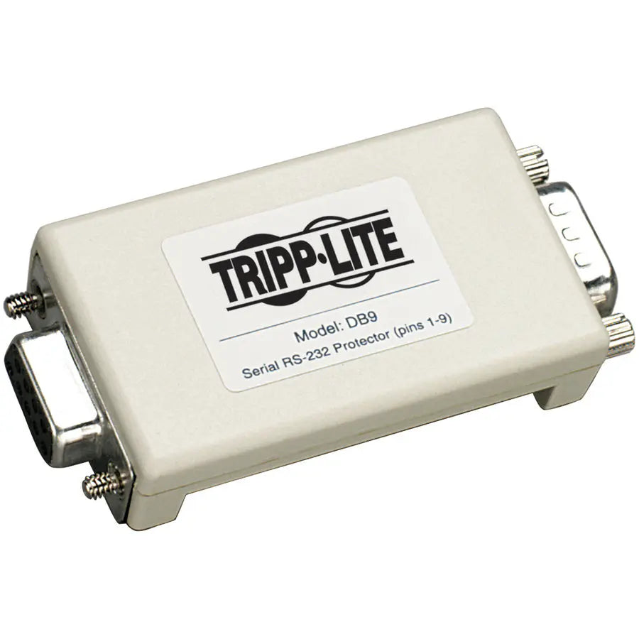 EATON Tripp Lite DataShield Serial In-Line Surge Protector, DB9 - Network In-Line Dataline Surge Protector 120V / 230V 9-PIN - DB9