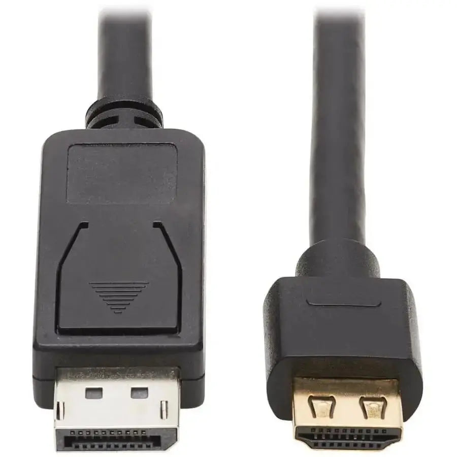 EATON Tripp Lite DisplayPort to HDMI Adapter Active DP 1.2a to HDMI 2.0 M/M 10ft - 10 ft DisplayPort/HDMI A/V Cable for Audio/Video Device, Monitor, Projector, HDTV, Chromebook, Tablet, Notebook, MacBook, P... - P582-010-4K6AE
