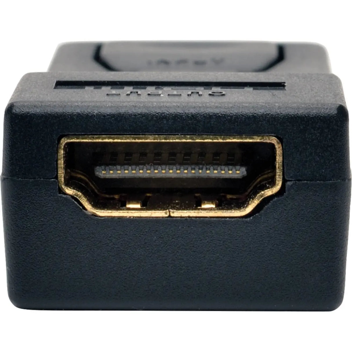 Tripp Lite DisplayPort to HDMI Adapter DP to HDMI Compact 4K x 2K M/F DPort 1.2 - 1 x DisplayPort Male Digital Audio/Video - 1 x HDMI Female Digital Audio/Video - 1920 x 1080 Supported - Black - P136-000-UHD-V2 EATON