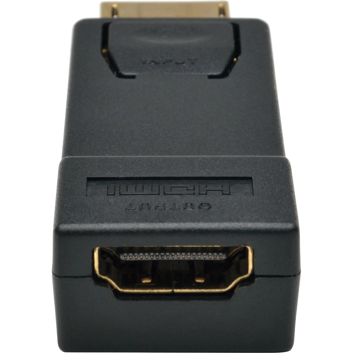 EATON Tripp Lite DisplayPort to HDMI Video Adapter Converter Compact 1080p M/F - 1 x DisplayPort Male Digital Audio/Video - 1 x HDMI Female Digital Audio/Video - Black - P136-000-1