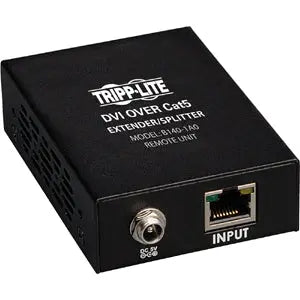 EATON Tripp Lite DVI Over Cat5/Cat6 Active Video Extender Remote Video Receiver 1920 x 1080 200' - 1920x1080 at 60Hz - B140-1A0