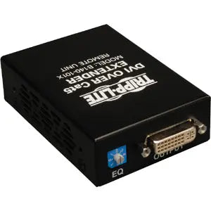 EATON Tripp Lite DVI over Cat5 Cat6 Extender Video Transmitter & Receiver TAA - 1 Input Device - 1 Output Device - 200 ft Range - 2 x Network (RJ-45) - 1 x DVI In - 1 x DVI Out - Full HD - 1920 x 1080 - Twi... - B140-101X