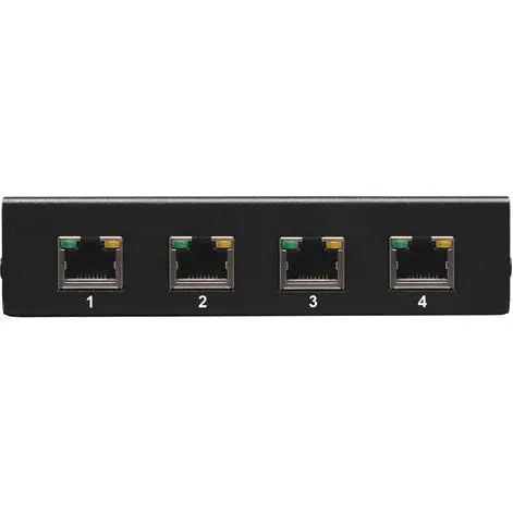 EATON Tripp Lite DVI Over Cat5/Cat6 Video Extender Splitter 4-Port Transmitter 200' - 1920x1080 at 60Hz - B140-004
