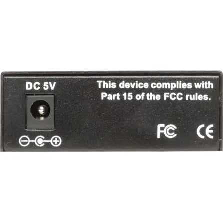 EATON Tripp Lite Fiber Optic 10/100/1000 to 1000BaseLX SC Gigabit Multimode Media Converter 2km 1310nm - 1 x Network (RJ-45) - 1 x SC Ports - 10/100/1000Base-T, 1000Base-FX - External - N785-001-SC