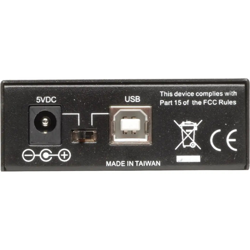 EATON Tripp Lite Fiber Optic 10/100BaseT to 100BaseFX-ST Multimode Media Converter 2km 1310nm - 1 x RJ-45 , 1 x ST Duplex - 10/100Base-TX, 100Base-FX - N784-001-ST
