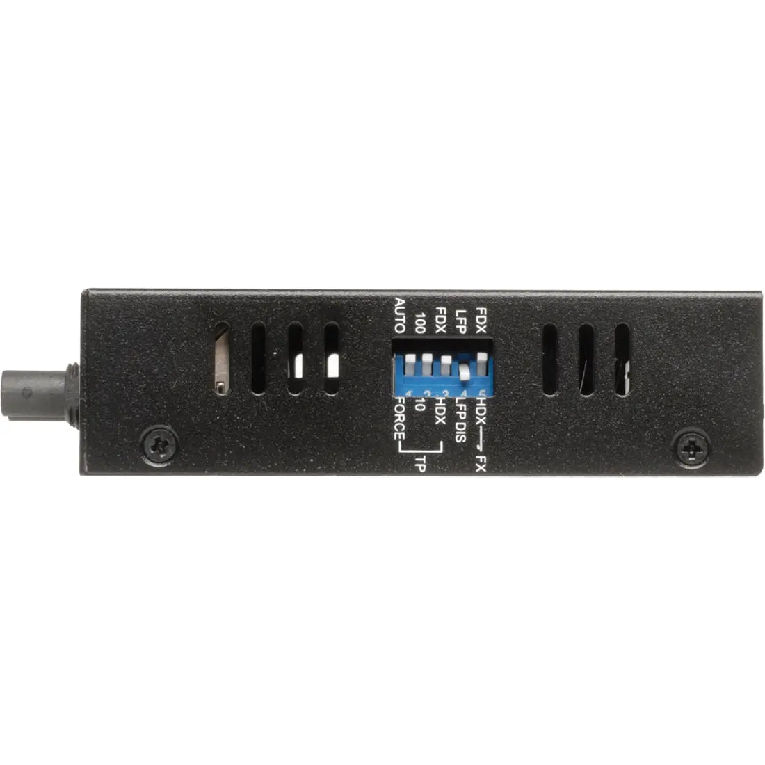 EATON Tripp Lite Fiber Optic 10/100BaseT to 100BaseFX-ST Multimode Media Converter 2km 1310nm - 1 x RJ-45 , 1 x ST Duplex - 10/100Base-TX, 100Base-FX - N784-001-ST