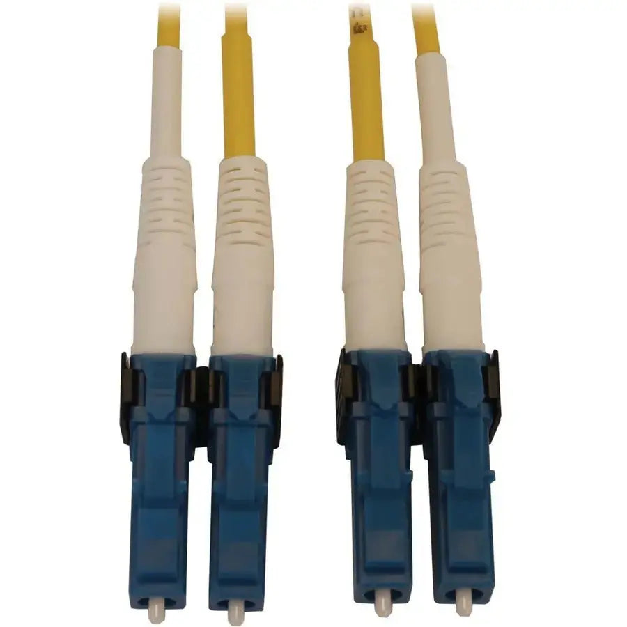 EATON Tripp Lite Fiber Optic Cable 400G Duplex Singlemode 9/125 LC/UPC OS2 M/M 4M - 13.12 ft Fiber Optic Network Cable for Network Device, Switch, Patch Panel - First End: 2 x LC/UPC Network - Male - Second - N370X-04M