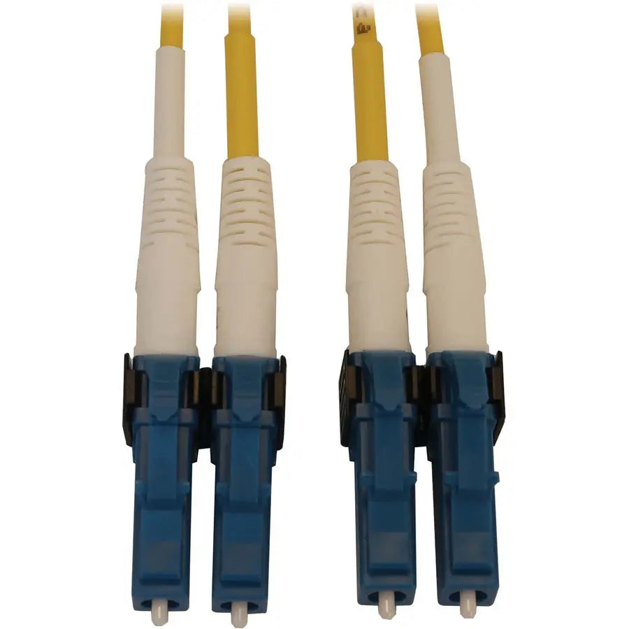 EATON Tripp Lite Fiber Optic Cable 400G Duplex Singlemode 9/125 LC/UPC OS2 MM 10M - 32.81 ft Fiber Optic Network Cable for Network Device, Switch, Patch Panel - First End: 2 x LC/UPC Network - Male - Second - N370X-10M