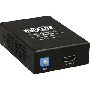 EATON Tripp Lite HDMI Over Cat5/Cat6 Active Video Extender Remote 1080p 60Hz 200' - 1 Input Device - 1 Output Device - 200 ft Range - 1 x Network (RJ-45) - 1 x HDMI Out - Twisted Pair - TAA Compliant - B126-1A0