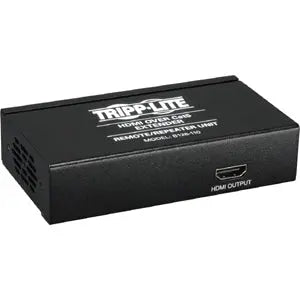 EATON Tripp Lite HDMI over Cat5/Cat6 Active Video Extender / Remote Repeater 1080p 175' - 1 Input Device - 2 Output Device - 700 ft Range - 2 x Network (RJ-45) - 1 x HDMI Out - Twisted Pair - Category 5 - W... - B126-110