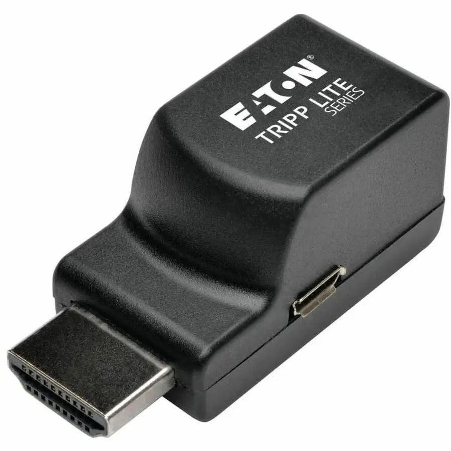 EATON Tripp Lite HDMI over Cat5e / Cat6 Extender Receiver, Passive, Low-Profile, 1080p - 1 Output Device - 100 ft Range - 1 x Network (RJ-45) - 1 x USB - 1 x HDMI Out - Full HD - 1920 x 1080 - Twisted Pair ... - B126-1P0-MINI