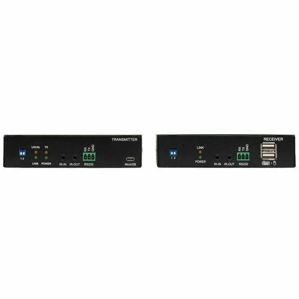 EATON Tripp Lite HDMI Over Fiber Extender Kit 4K @ 60Hz IR USB Duplex MMF LC TAA - HDMI over Fiber Extender Kit - 4K @ 60 Hz, HDR, RS-232, IR, USB, Duplex Multimode LC, 985 ft., TAA - B127F-1A1-MM-HH