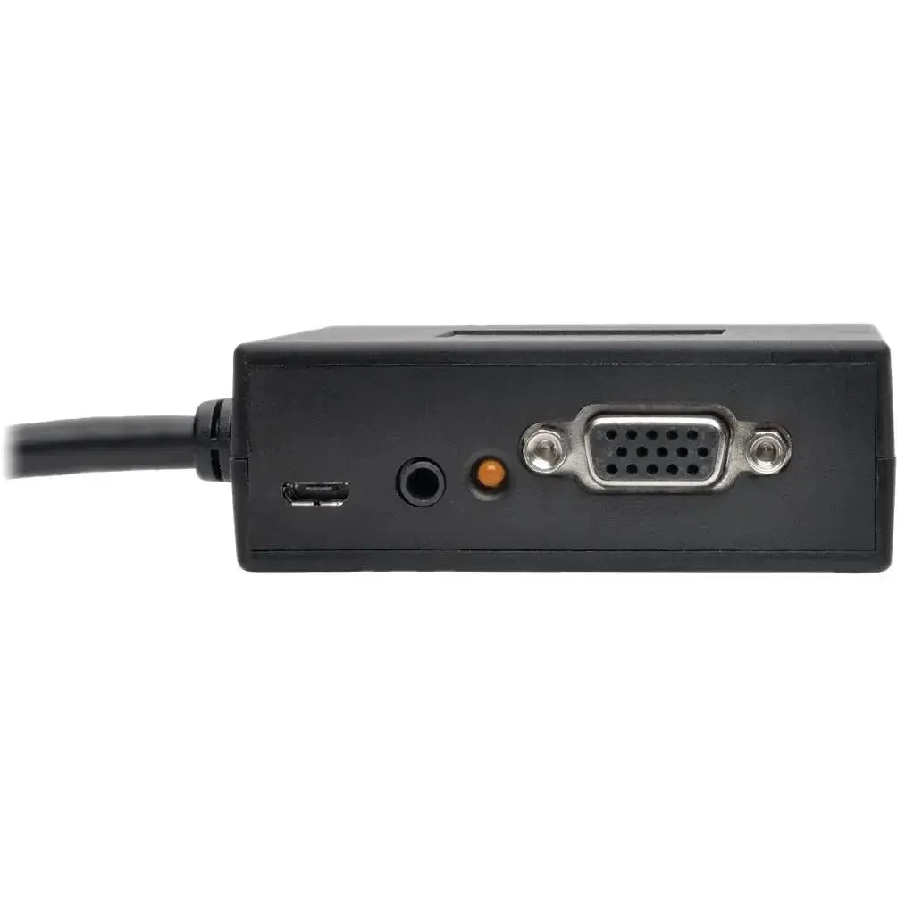 EATON Tripp Lite HDMI to VGA + Audio Adapter Converter Splitter 2-Port 1080p TAA - Audio Line In - Audio Line Out - HDMI In - VGA Out - P131-06N-2VA-U