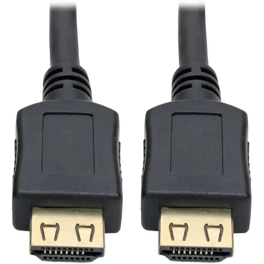 EATON Tripp Lite High-Speed HDMI Cable w/ Gripping Connectors 4K M/M Black 12ft 12' - HDMI for Projector, Monitor, Notebook, Home Theater System, Tablet, Audio/Video Device, TV Box, HDTV, Blu-ray Player, Ga - P568-012-BK-GRP
