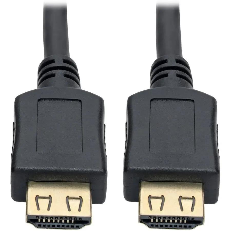EATON Tripp Lite High-Speed HDMI Cable w/ Gripping Connectors 4K M/M Black 3ft 3' - HDMI for Projector, Monitor, Notebook, Home Theater System, Tablet, Audio/Video Device, TV Box, HDTV, Blu-ray Player, Gami - P568-003-BK-GRP