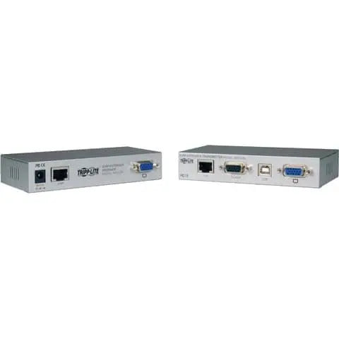 EATON Tripp Lite KVM Console Extender VGA over cat5 UTP for USB & PS/2 device - 328.08 ft Range - UXGA - 1600 x 1200 Maximum Video Resolution - 2 x Network (RJ-45) - 2 x PS/2 Port - 2 x VGA - B013-330