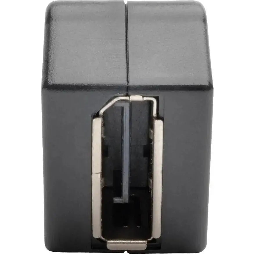 EATON Tripp Lite Mini DisplayPort to DisplayPort Keystone Panel Mount Coupler Angled FF - 1 x Mini DisplayPort Female Digital Audio/Video - 1 x DisplayPort Female Digital Audio/Video - P169-000-KPA-BK