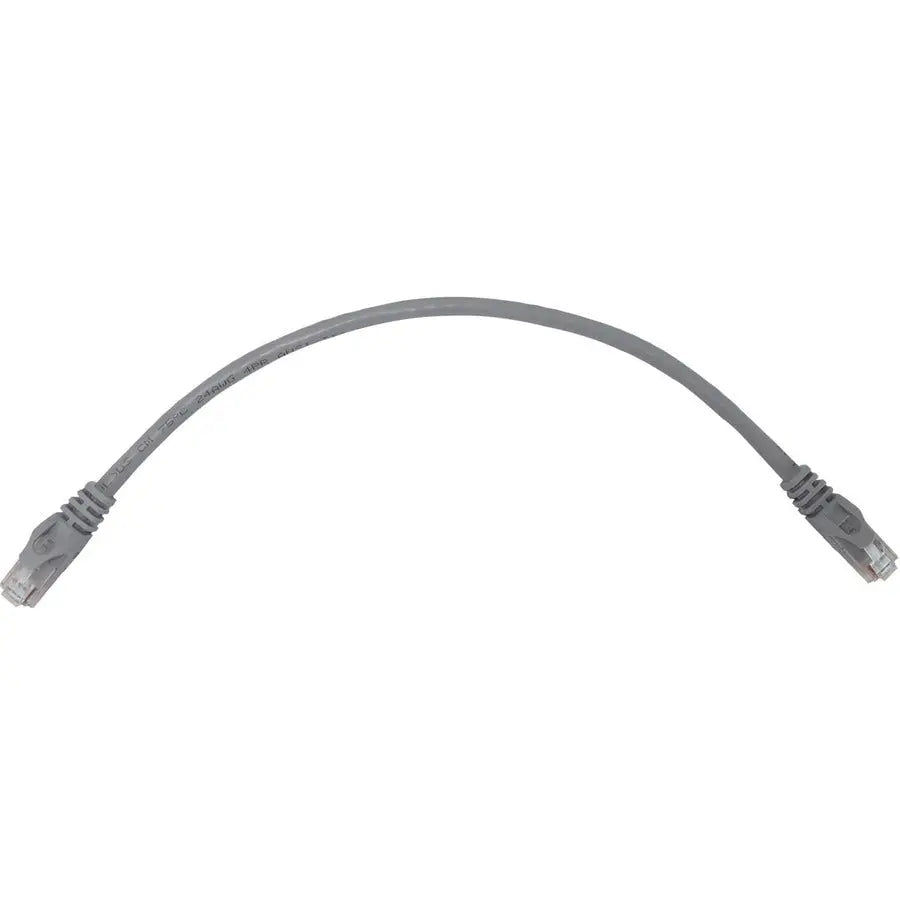 EATON Tripp Lite N261-001-GY Cat.6a UTP Network Cable - 1 ft Category 6a Network Cable for Network Device, Switch, Patch Panel, Server, Router, Hub, Printer, Computer, Photocopier, Modem, Security Camera, . - N261-001-GY