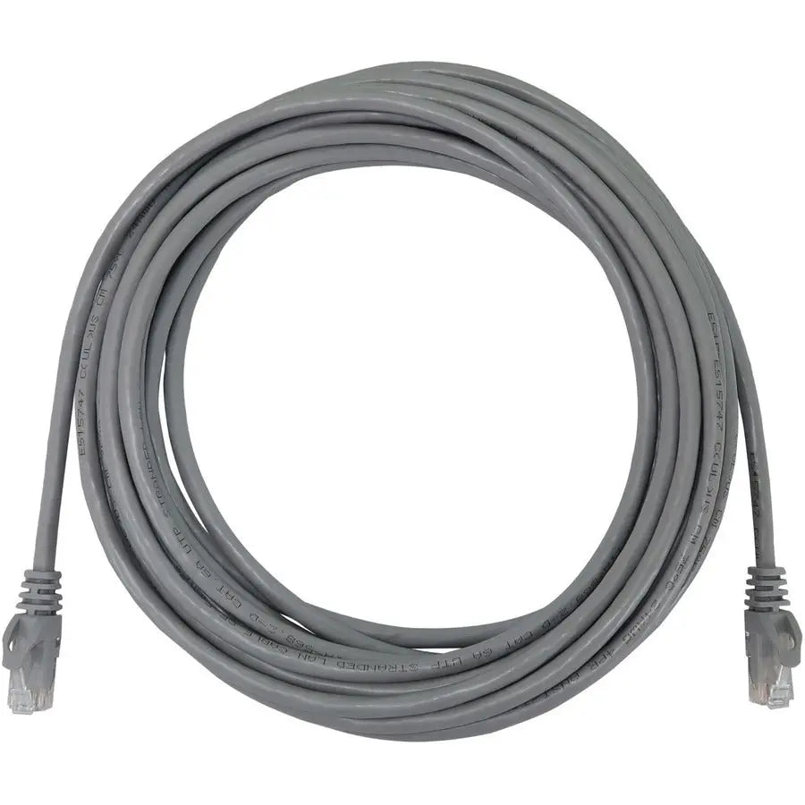 EATON Tripp Lite N261-025-GY Cat.6a UTP Network Cable - 25 ft Category 6a Network Cable for Network Device, Switch, Patch Panel, Server, Router, Hub, Printer, Computer, Photocopier, Modem, Security Device, - N261-025-GY