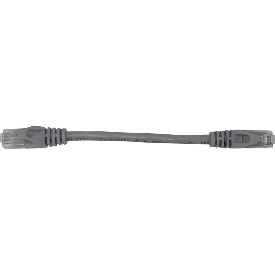 EATON Tripp Lite N261-06N-GY Cat.6a UTP Network Cable - 6" Category 6a Network Cable for Network Device, Switch, Patch Panel, Server, Router, Hub, Printer, Computer, Photocopier, Modem, Security Camera, ... - N261-06N-GY