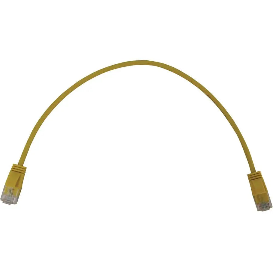EATON Tripp Lite N261-S01-YW Cat.6a UTP Patch Network Cable - 1 ft Category 6a Network Cable for Network Device, Switch, Patch Panel, Server, Router, Hub, Printer, Computer, Photocopier, Modem, Security Cam - N261-S01-YW