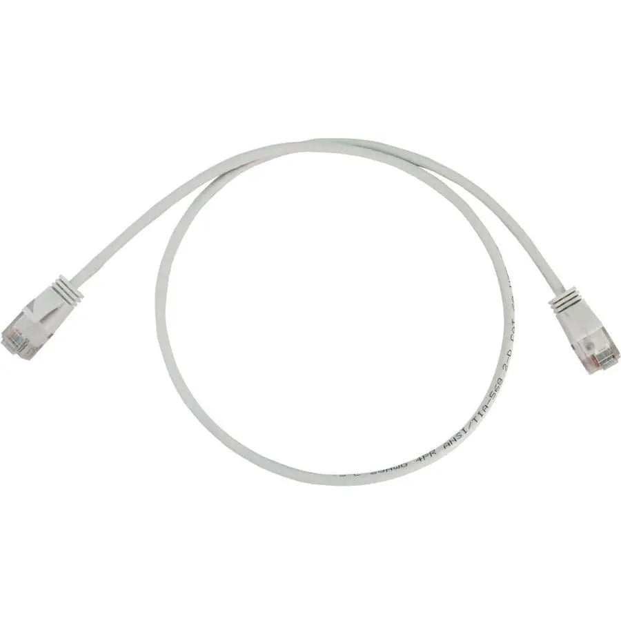 Tripp Lite N261-S02-WH Cat.6a UTP Patch Network Cable - 2 ft Category 6a Network Cable for Network Device, Switch, Patch Panel, Server, Router, Hub, Printer, Computer, Photocopier, Modem, Security Cam... - N261-S02-WH EATON