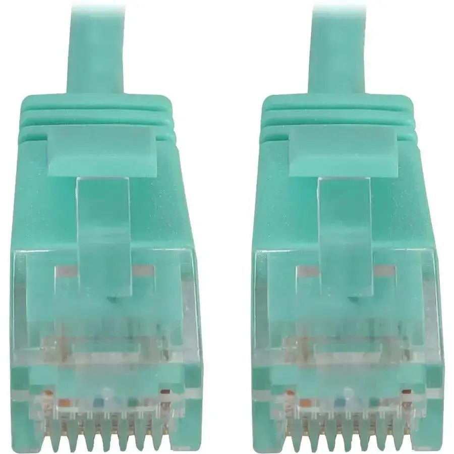 EATON Tripp Lite N261-S10-AQ Cat6a UTP Patch Network Cable - 10 ft Category 6a Network Cable for Network Device, Server, Switch, Router, Hub, Printer, Computer, Photocopier, Modem, PoE Device, Patch Panel, - N261-S10-AQ