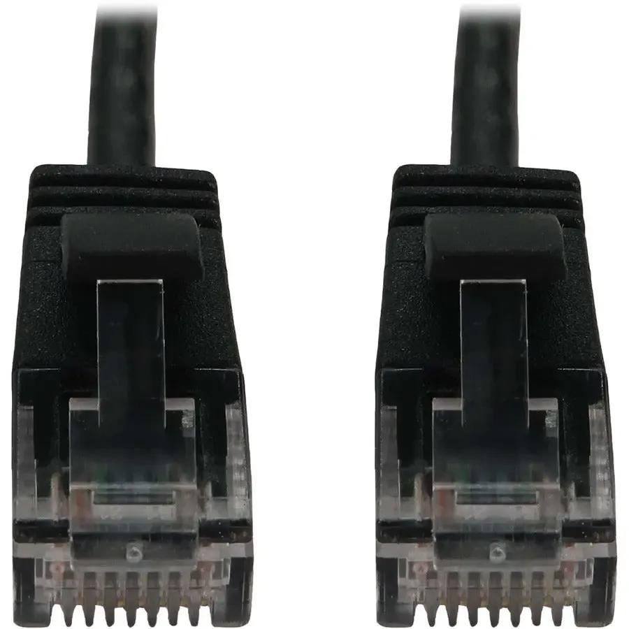 EATON Tripp Lite N261-S6N-BK Cat6a UTP Patch Network Cable - 6" Category 6a Network Cable for Network Device, Server, Switch, Router, Hub, Printer, Computer, Photocopier, Modem, PoE Device, Patch Panel, ... - N261-S6N-BK
