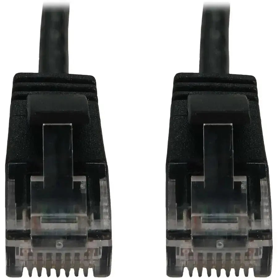 EATON Tripp Lite N261-S6N-BK Cat6a UTP Patch Network Cable - 6" Category 6a Network Cable for Network Device, Server, Switch, Router, Hub, Printer, Computer, Photocopier, Modem, PoE Device, Patch Panel, ... - N261-S6N-BK