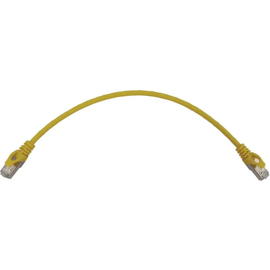 EATON Tripp Lite N262-S01-YW Cat6a STP Patch Network Cable - 1 ft Category 6a Network Cable for Network Device, Server, Switch, Router, Hub, Printer, Computer, Photocopier, Modem, PoE Device, Patch Panel, . - N262-S01-YW