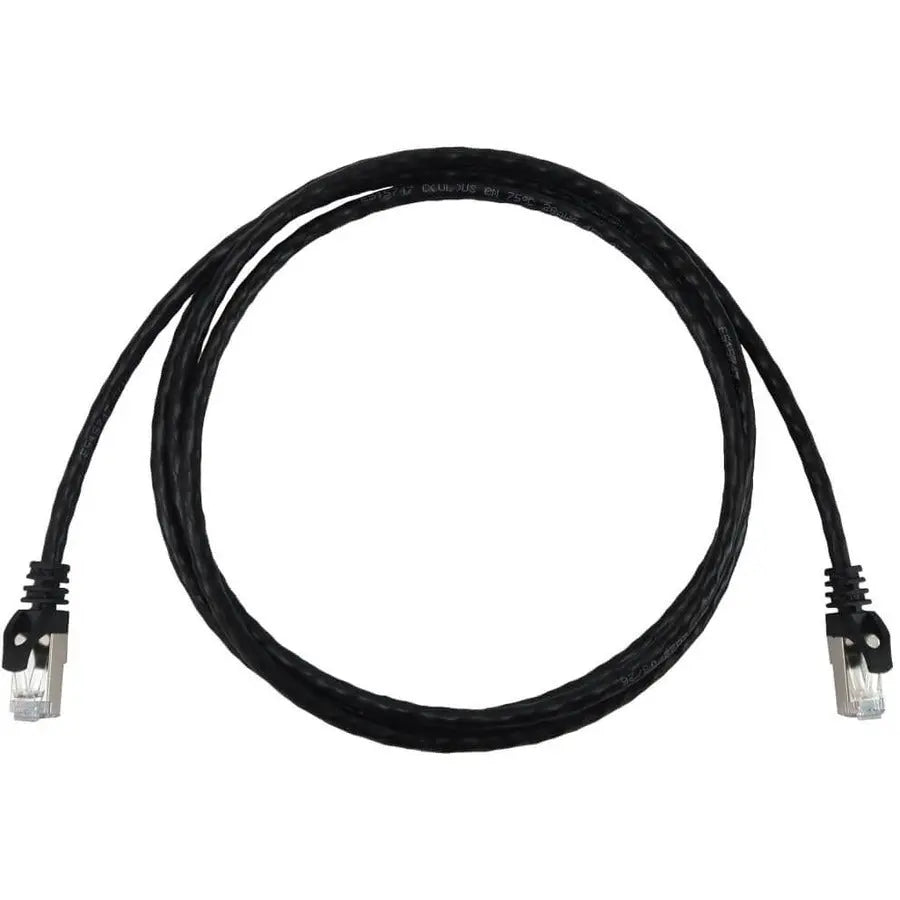 EATON Tripp Lite N262-S05-BK Cat6a STP Patch Network Cable - 5 ft Category 6a Network Cable for Network Device, Server, Switch, Router, Hub, Printer, Computer, Photocopier, Modem, PoE Device, Patch Panel, . - N262-S05-BK