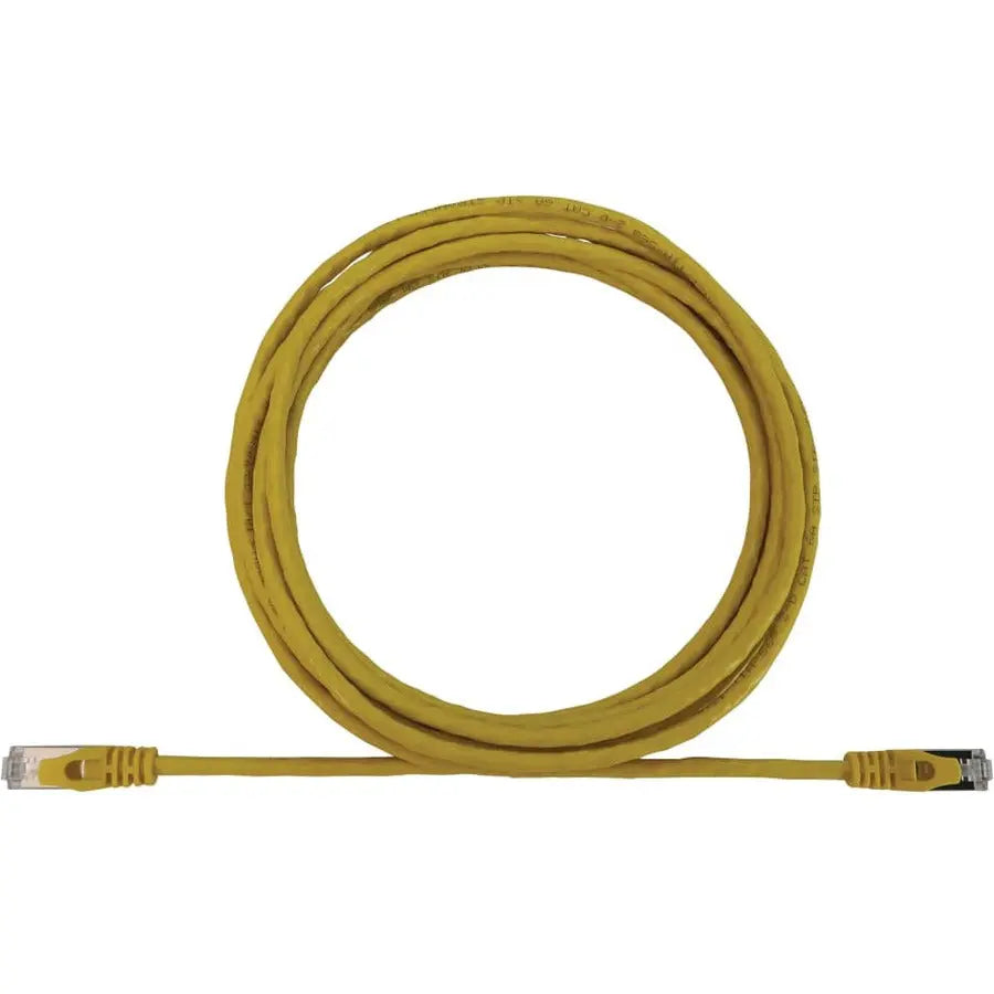 EATON Tripp Lite N262-S10-YW Cat6a STP Patch Network Cable - 10 ft Category 6a Network Cable for Network Device, Server, Switch, Router, Hub, Printer, Computer, Photocopier, Modem, PoE Device, Patch Panel, - N262-S10-YW
