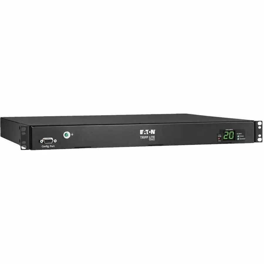 EATON Tripp Lite PDU ATS/Metered 200-240V 8 C13 2 C19 Dual C20 12ft Cords 1URM - Metered Auto Transfer Switch - IEC 60320 C20 - 8 x IEC 60320 C13, 2 x IEC 60320 C19 - 230 V AC - 1U - Horizontal - Rack-mount... - PDUMH20HVATS
