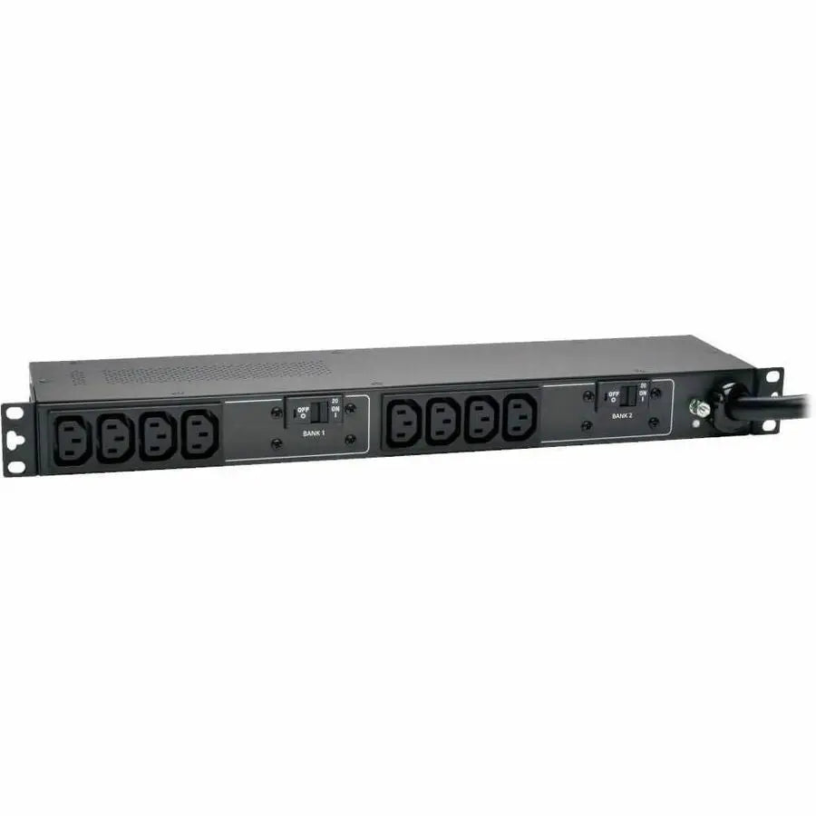 EATON Tripp Lite PDU Basic 208V / 240V 30A 5/5.8kW C13 10 Outlet L6-30P Horizontal 1U - NEMA L6-30P - 10 x IEC 60320 C13 - 230 V AC - 5.80 kVA - 1U Horizontal Rackmount, Wall Mountable, Under-counter - PDUH30HV
