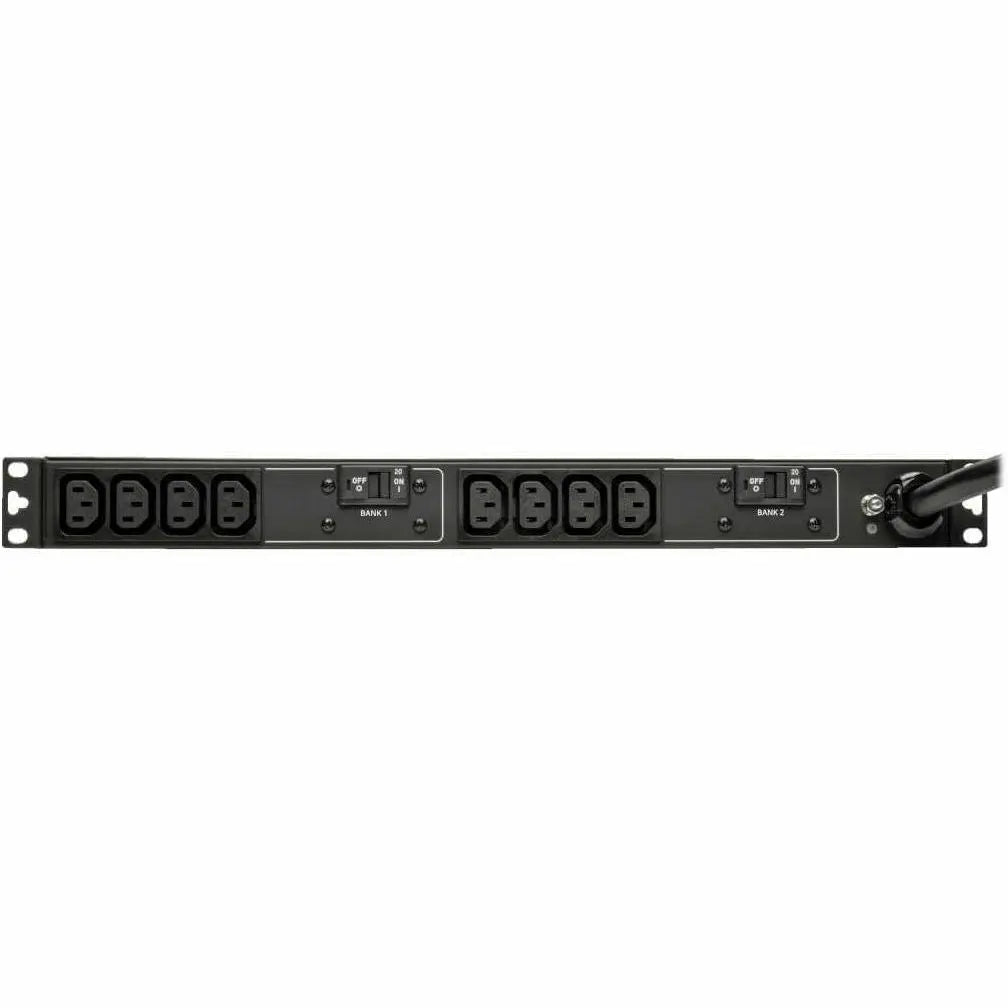 EATON Tripp Lite PDU Basic 208V / 240V 30A 5/5.8kW C13 10 Outlet L6-30P Horizontal 1U - NEMA L6-30P - 10 x IEC 60320 C13 - 230 V AC - 5.80 kVA - 1U Horizontal Rackmount, Wall Mountable, Under-counter - PDUH30HV