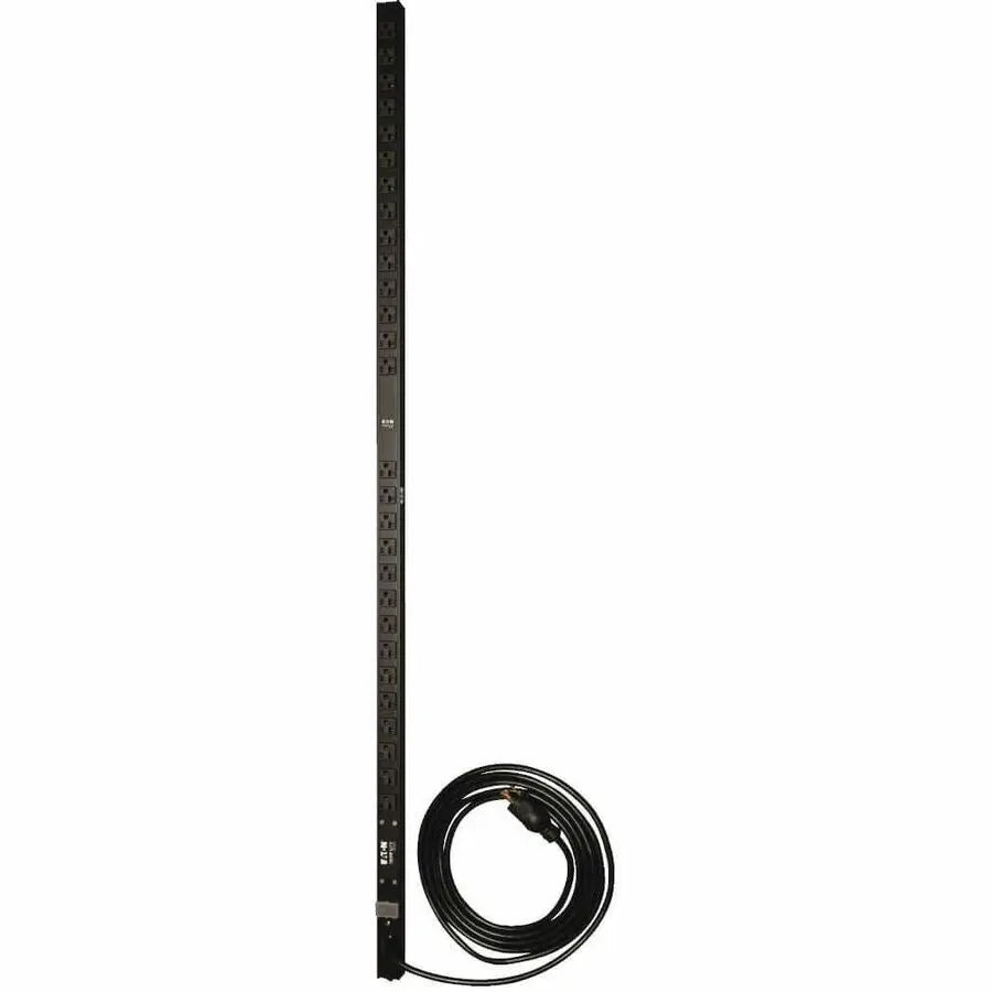 EATON Tripp Lite PDU Basic 28 5-15/20R L5-20P 5-20P Adapter 1.9kW 15ft Cord 60in - Basic - NEMA 5-20P, NEMA L5-20P - 28 x NEMA 5-15/20R - 120 V AC - 0U - Vertical - Rack-mountable - PDUV20-60