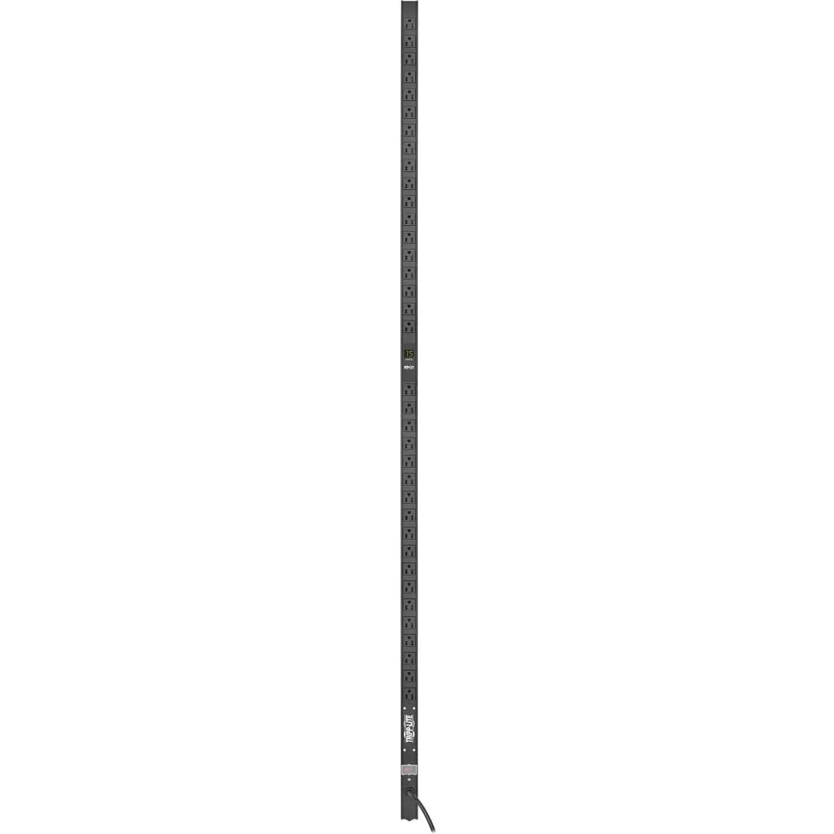 EATON Tripp Lite PDU Metered 120V 1.44kW 36 NEMA 5-15R 5-15P 15ft Cord 72in 0URM - Metered - NEMA 5-15P - 36 x NEMA 5-15R - 120 V AC - 0U - Vertical - PDUMV15-72