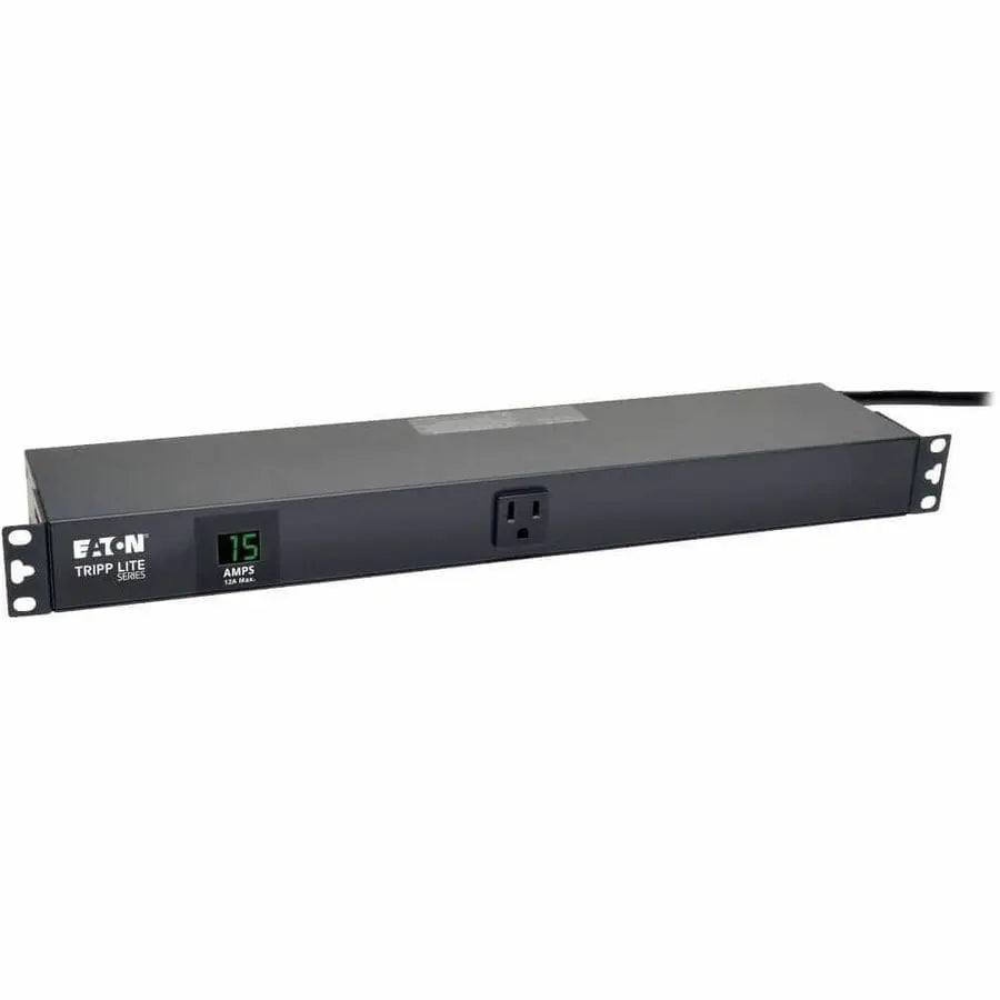 EATON Tripp Lite PDU Metered 120V 15A 5-15R 13 Outlet 5-15P Horizontal 1URM - NEMA 5-15P - 13 x NEMA 5-15R - PDUMH15-RA