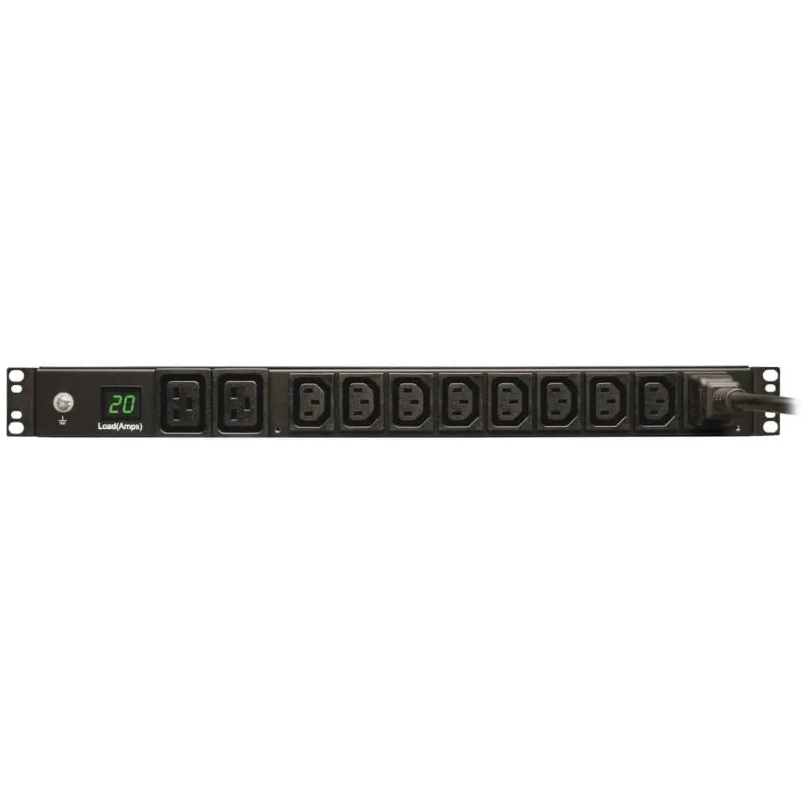 EATON Tripp Lite PDU Metered 200V - 240V 20A 8 C13; 2 C19 C20 Horizontal 1URM - 1UHorizontal Rackmount - PDUMH20HV