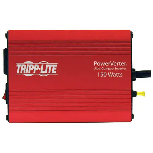 EATON Tripp Lite Portable Auto Inverter 150W 12V DC to AC 120V 5-15R 1 Outlet - 12V DC - 120V AC - Continuous Power:150W - PV150