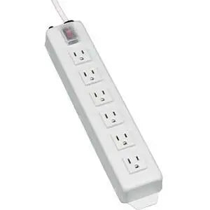 EATON Tripp Lite Power Strip 120V 5-15R 6 Outlet Metal 15' Cord 5-15P - NEMA 5-15P - 6 NEMA 5-15R - 15ft - TLM615NC