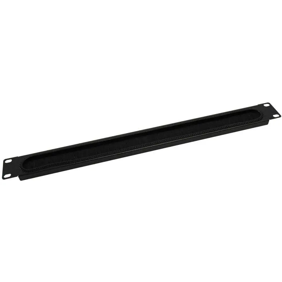 EATON Tripp Lite Rack Enclosure Cabinet Cooling Horizontal Brush Strip 1URM - Cable Pass-through - Black - 1U Rack Height - SR1UBRUSH