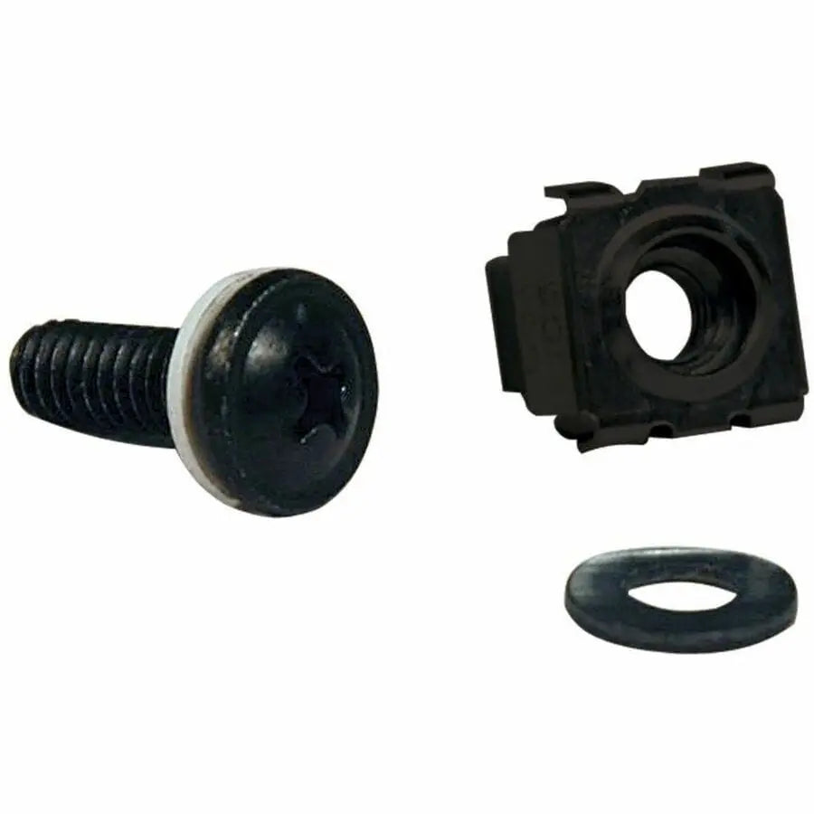EATON Tripp Lite Rack Enclosure Cabinet Square Hole Hardware Kit Screws Washers - 50 Each - SRCAGENUTS