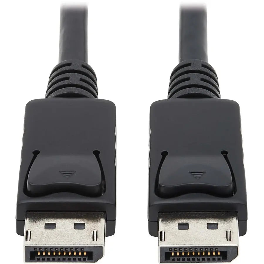 EATON Tripp Lite Safe-IT DisplayPort Cable Antibacterial Latching Connectors 6ft - 6 ft DisplayPort A/V Cable for Audio/Video Device, Blu-ray Player, Gaming Console, Notebook, Tablet, Monitor, Projector, Au... - P580AB-006