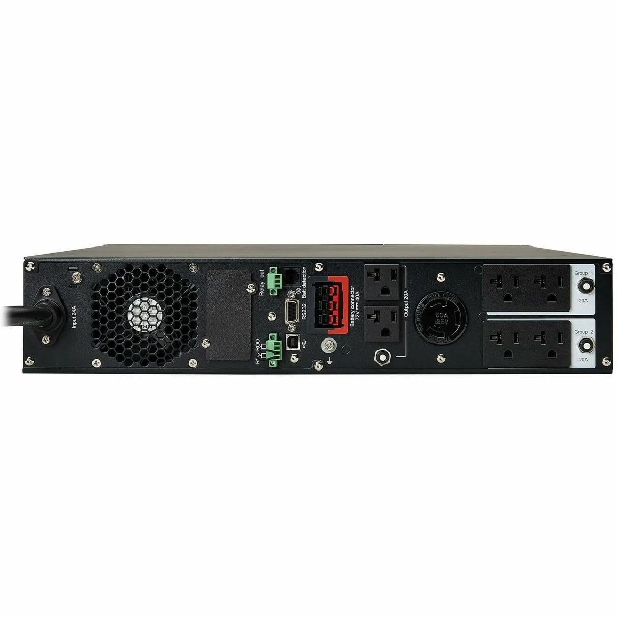 EATON Tripp Lite SmartOnline 120V 3kVA 2.7kW Double-Conversion UPS, 2U Rack/Tower, Extended Run, Network Card Slot, LCD, USB, DB9 Serial - 2U Rack/Tower - 3 Hour Recharge - 4.10 Minute Stand-by - 127 V AC I... - SU3000RTXLCD2U