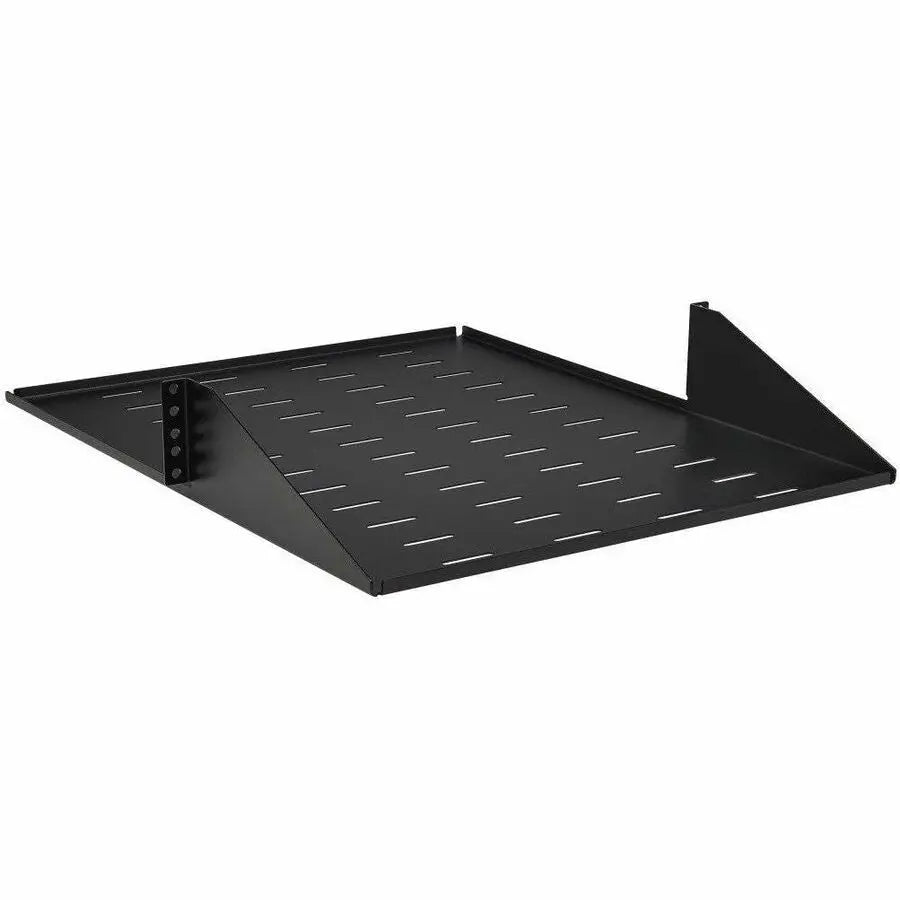 EATON Tripp Lite SmartRack Center-Mounted Steel Rack Shelf - 2U, Vented, 21.5 in. Deep, Holds up to 100 lb. (45 kg) - For Data Center, Server, LAN Switch, Router, Networking - 2U Rack Height - Rack-mountabl - SRSHELF2PCENTER