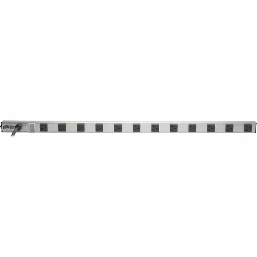 EATON Tripp Lite Surge Protector Power Strip 120V 10 5-15R; 2 5-15/20R 15ft Cord - 2 x NEMA 5-15/20R, 10 x NEMA 5-15R - 2400 VA - 1650 J - 120 V AC Input - 120 V AC Output - SS361220